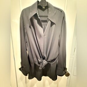Michael Kors, blac silk shirt